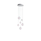 Cosmic Sphere Cascade Chandelier