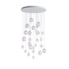 Cosmic Sphere Cascade Chandelier