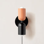 Couleur Double Plug In Wall Lamp