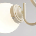 Cream Ball Chandelier