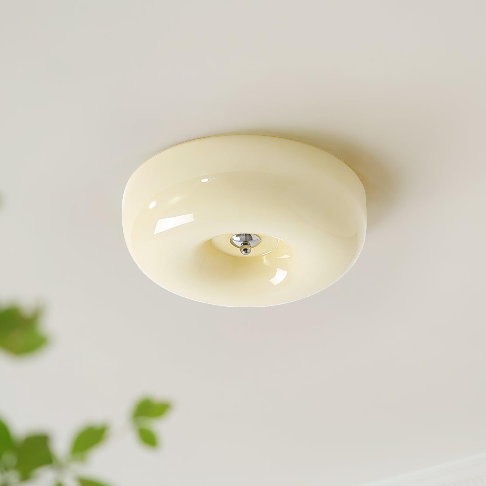 Swirl Glass Ceiling Lamp