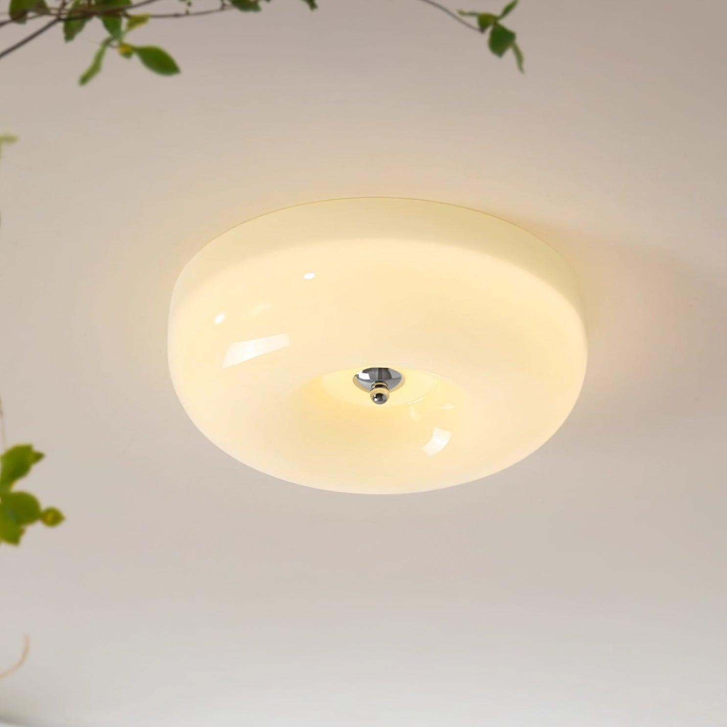 Swirl Glass Ceiling Lamp