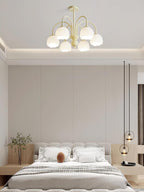 Creamy Glass Chandelier