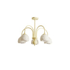 Creamy Glass Chandelier