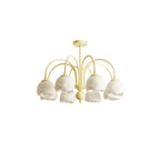 Creamy Glass Chandelier