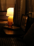 Creamy Mushroom Table Lamp