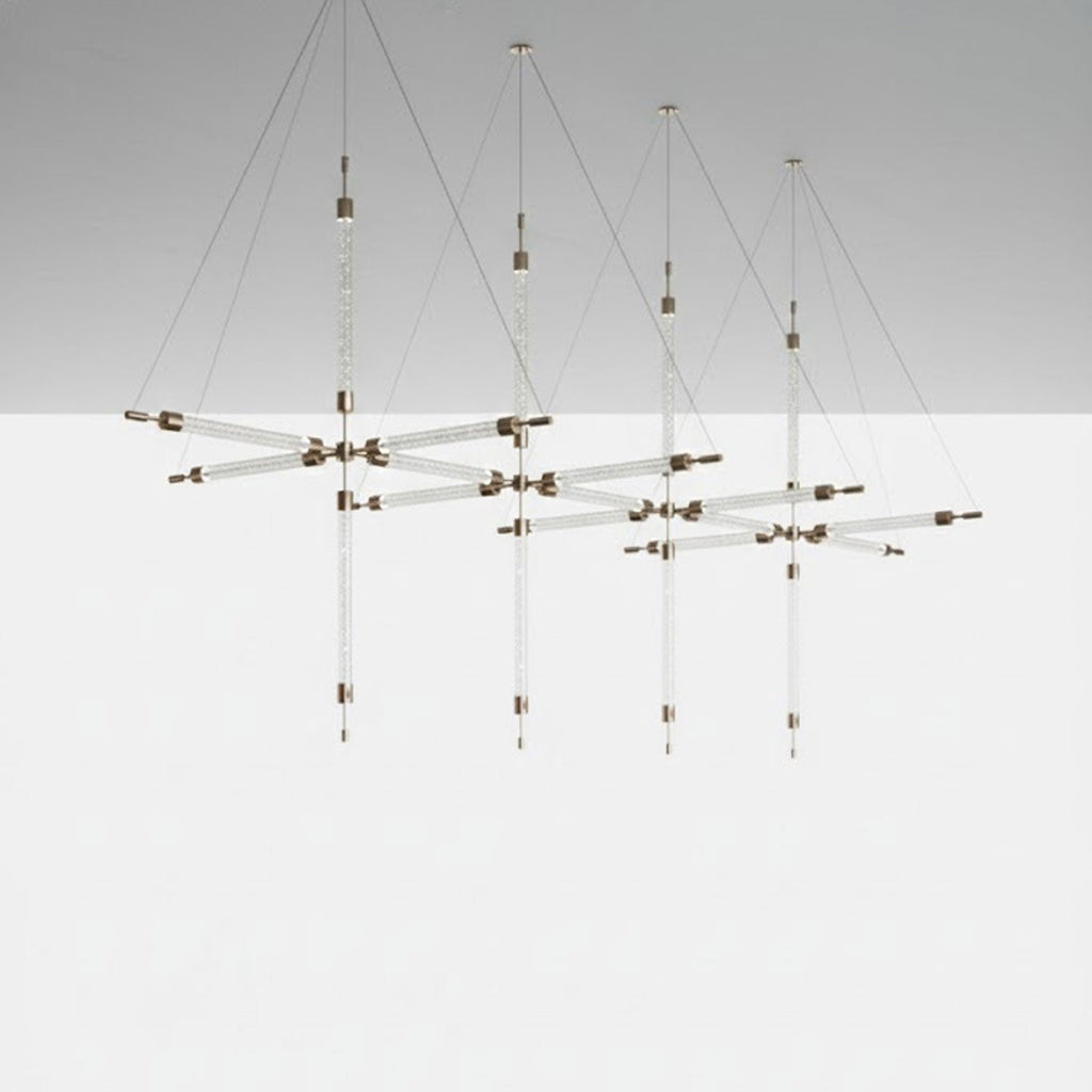 Crystal Grid Customize Chandelier