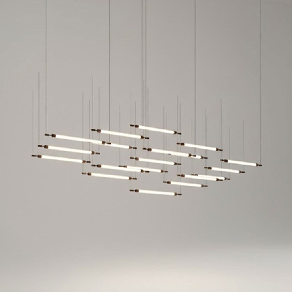 Crystal Grid Customize Chandelier