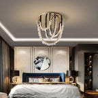 Crystal Corde Ceiling Light