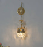 Crystal Crown Wall Light