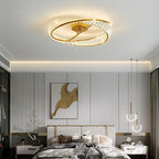 Crystal Rings Ceiling Lamp