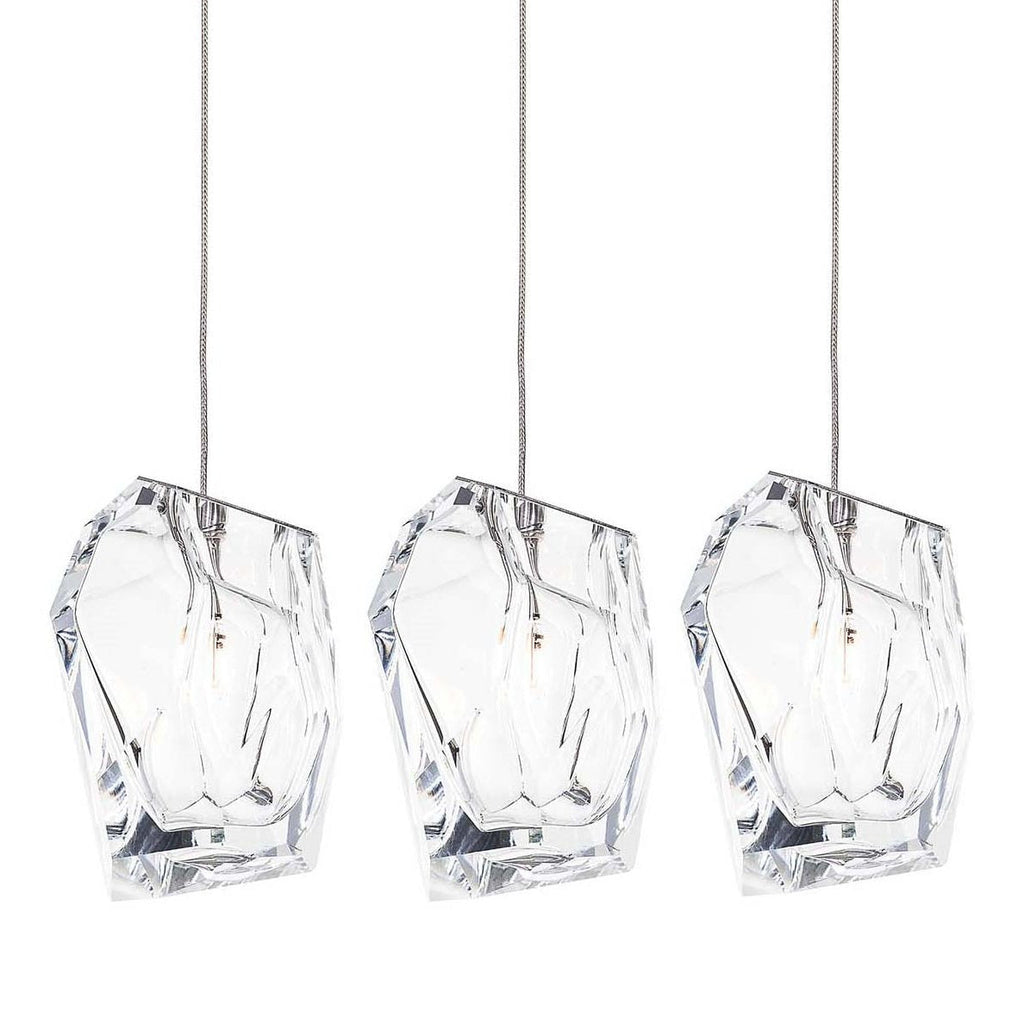 Crystal Rock Cluster Pendant Light