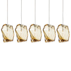 Crystal Rock Cluster Pendant Light