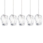Crystal Rock Cluster Pendant Light