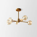 Crystal Ball Round Cluster Chandelier