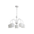 Curved Arm Bell Chandelier