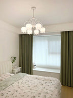 Curved Arm Bell Chandelier