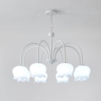 Curved Arm Bell Chandelier