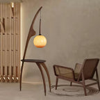 Curved Mantis Arm Floor Lamp