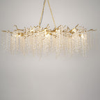 Shiro Noda Crystal Electrolier Chandelier