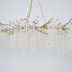 Shiro Noda Crystal Electrolier Chandelier