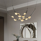 Dew Drops Alabaster Chandelier