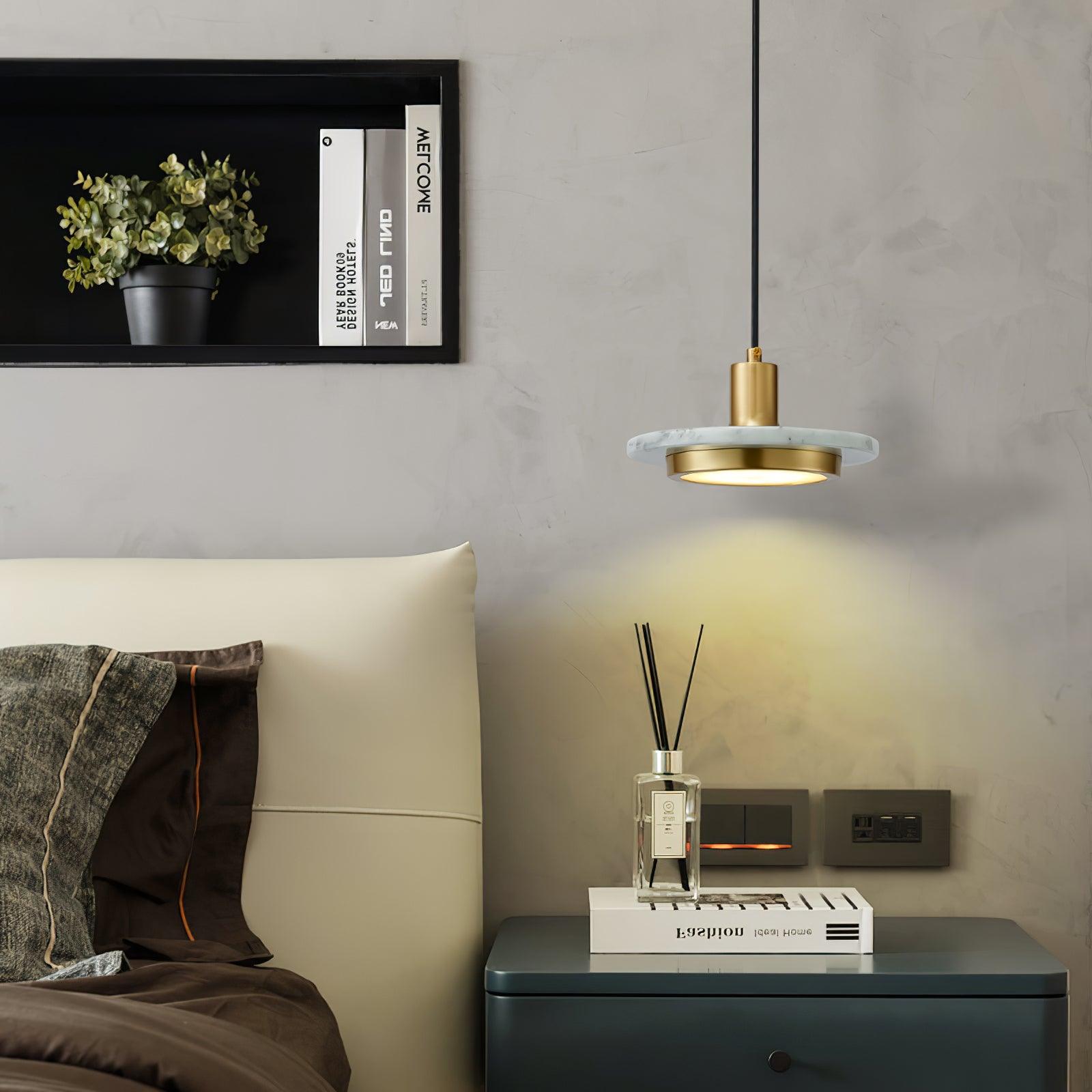 Double Circle Hanging light Pendant Light