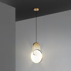 Double Disk Hanging light Pendant Lamp