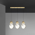 Double Disk Hanging light Pendant Lamp