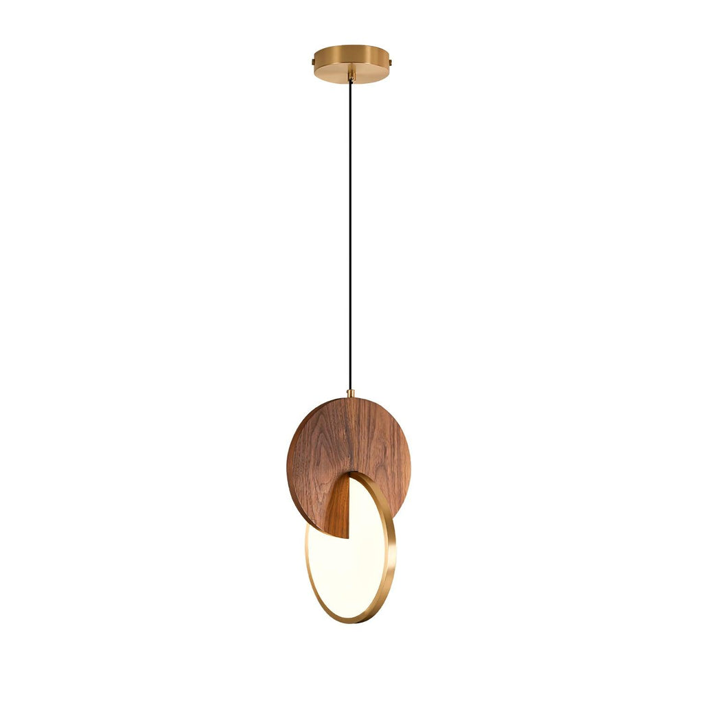Double Disk Hanging light Pendant Lamp