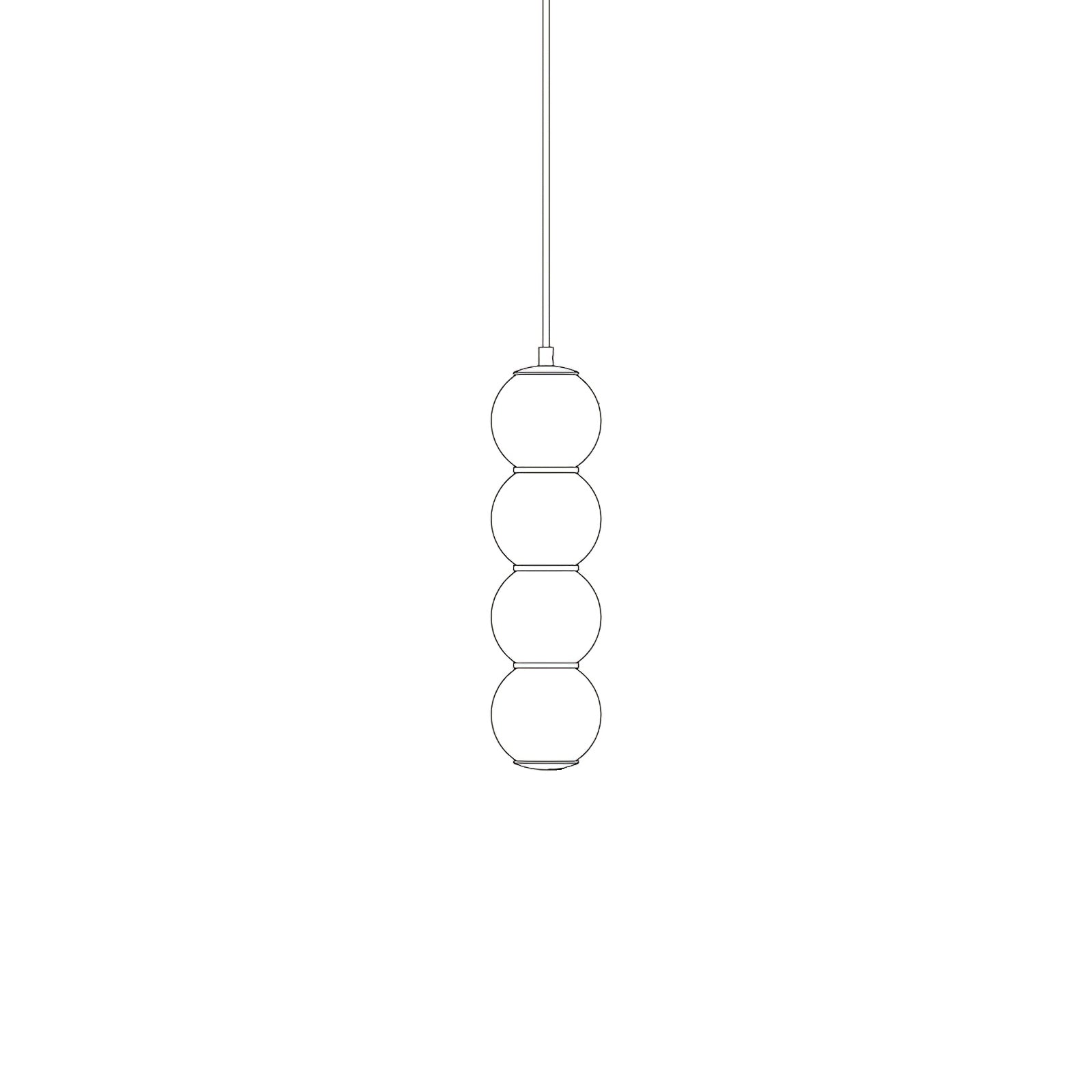 Double Globe Drop light Pendant Lamp