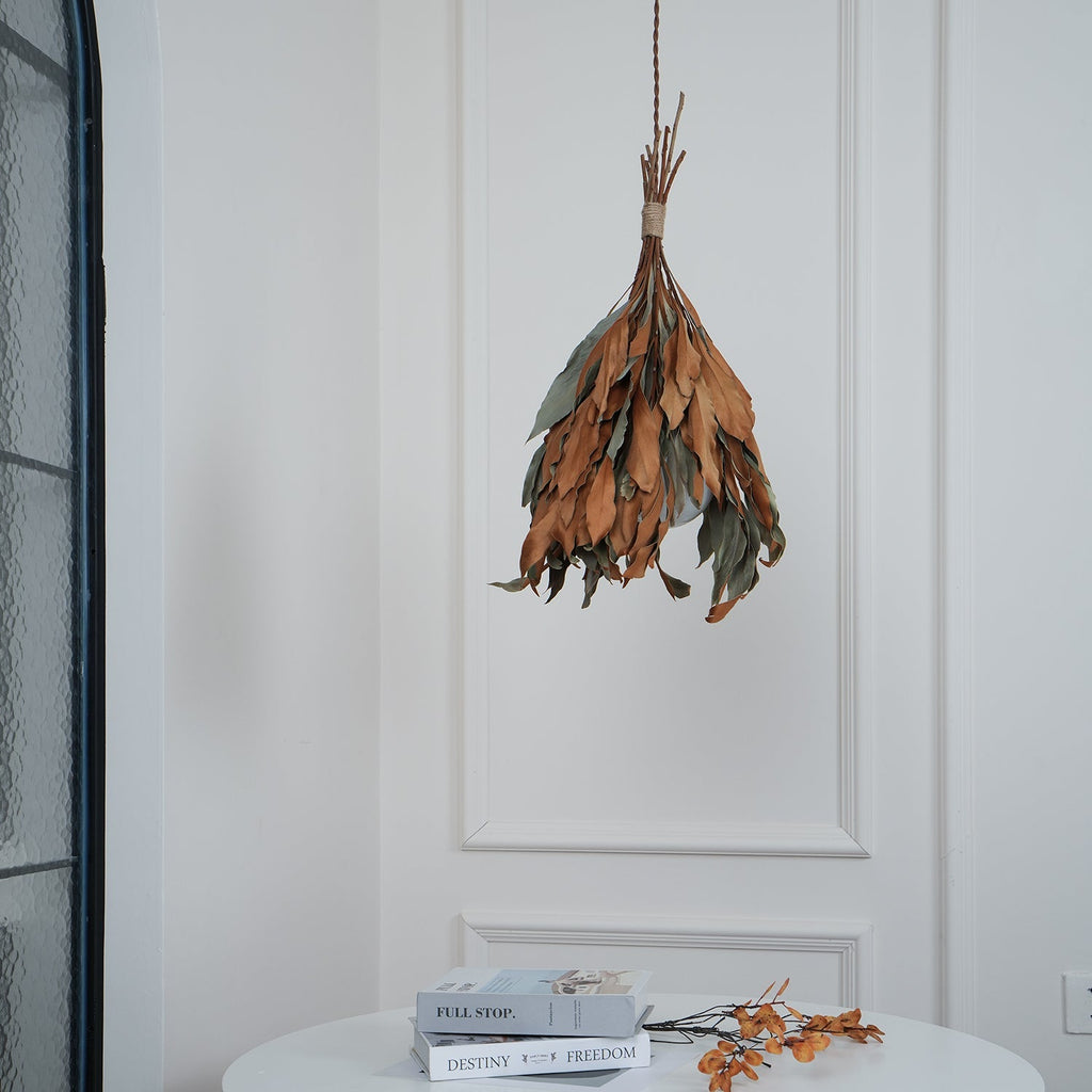 Dried Branch Leaf Houselight Pendant Lamp