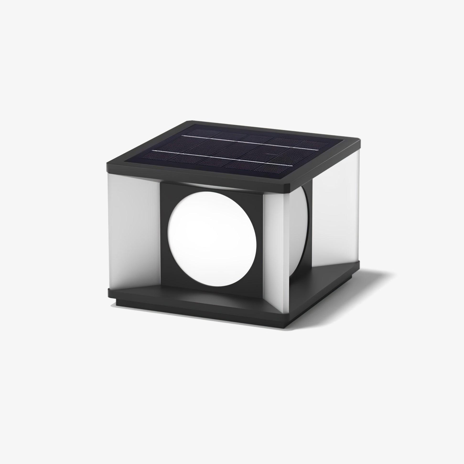 Eclipse Cube Architectural light Outdoor Post Light