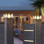 Eclipse Cube Architectural light Outdoor Post Light