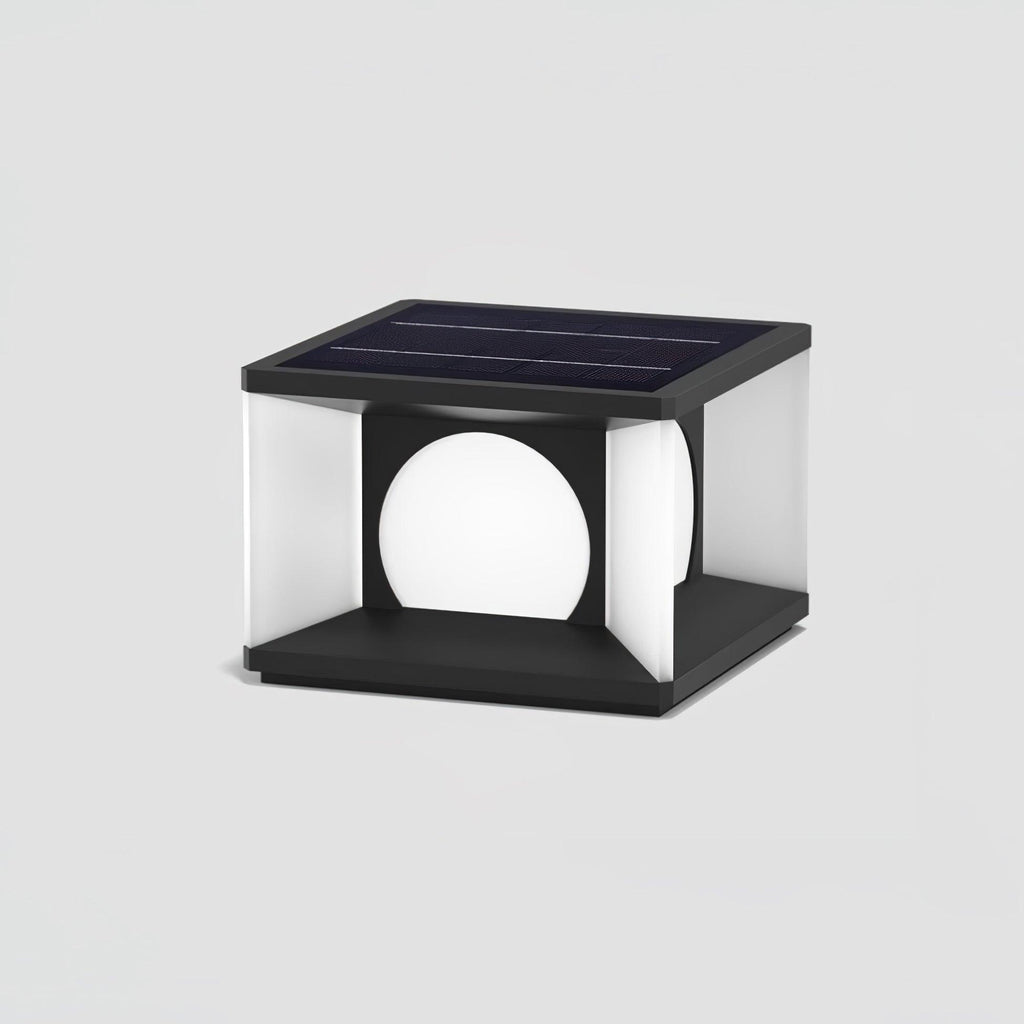 Eclipse Cube Architectural light Outdoor Post Light
