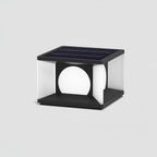 Eclipse Cube Architectural light Outdoor Post Light