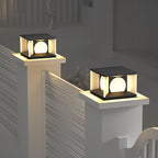 Eclipse Cube Architectural light Outdoor Post Light