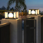 Eclipse Cube Architectural light Outdoor Post Light
