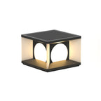 Eclipse Cube Architectural light Outdoor Post Light