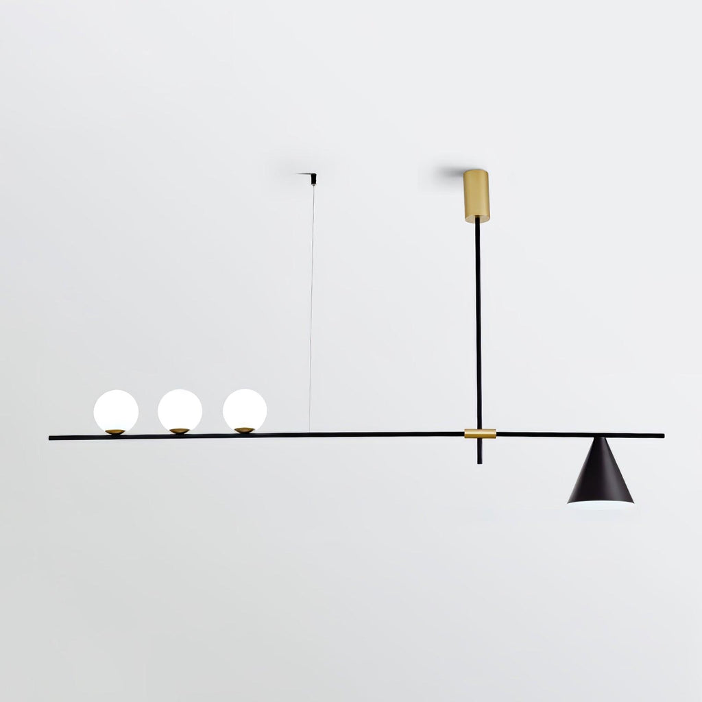Eclipse Linear Candelabrum Suspension Light