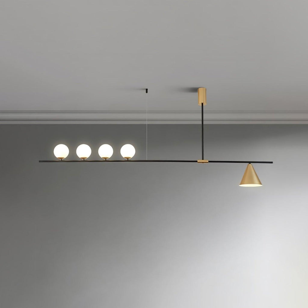 Eclipse Linear Candelabrum Suspension Light