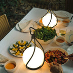 Eclisse Orb Lantern Rechargeable Bedside lamp Table lamp