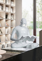 Elliott Reading Sculpture Free-standing Lamp Floor Lamp