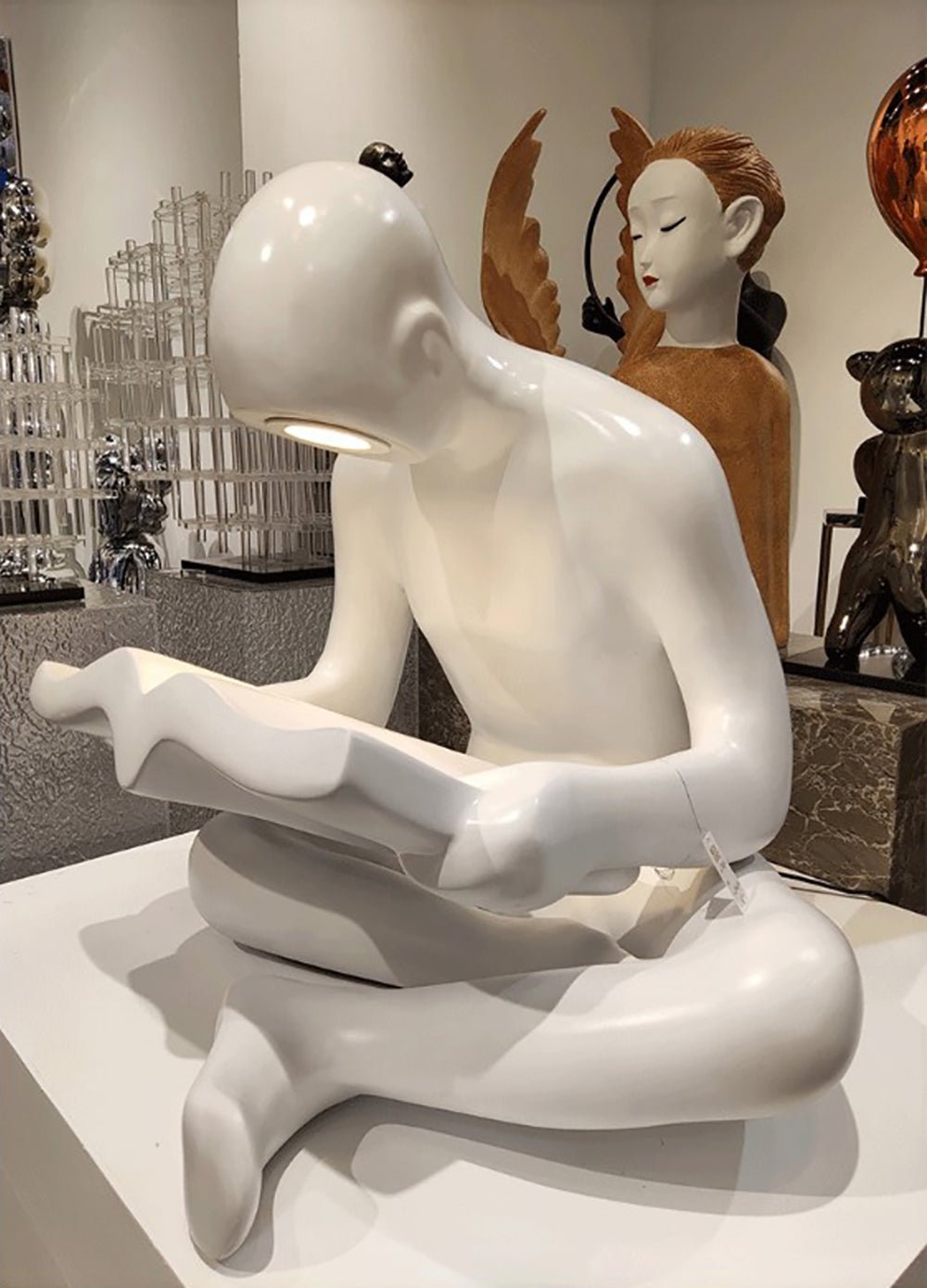 Elliott Reading Sculpture Free-standing Lamp Floor Lamp