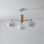 Elliptical Persimmon Candelabrum Chandelier
