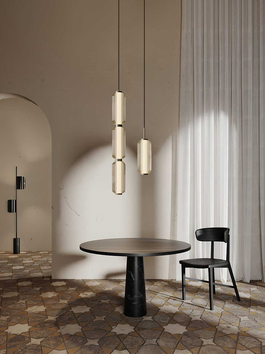 Elma Linear Hanging light Pendant Lamp