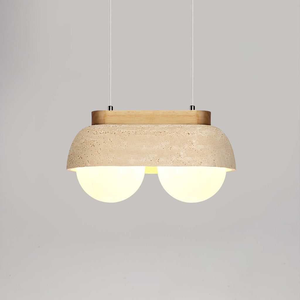Elowen Travertine Pendant Light