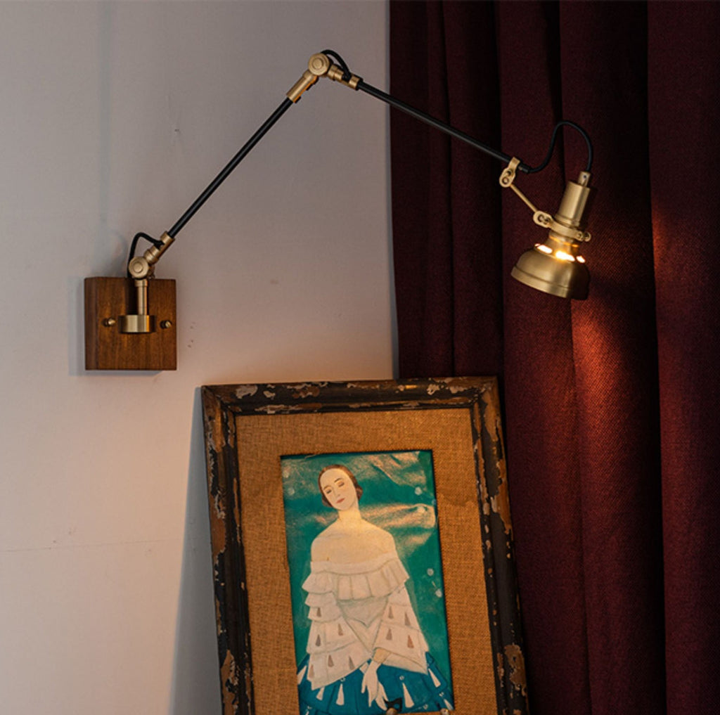 Elowen Wood Wall Lamp