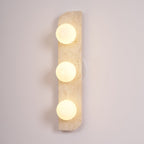 Elysian Travertine Plug-in Wall Light