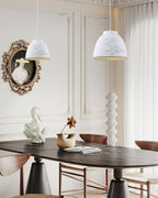 Embossed Flora Drop light Pendant Lamp